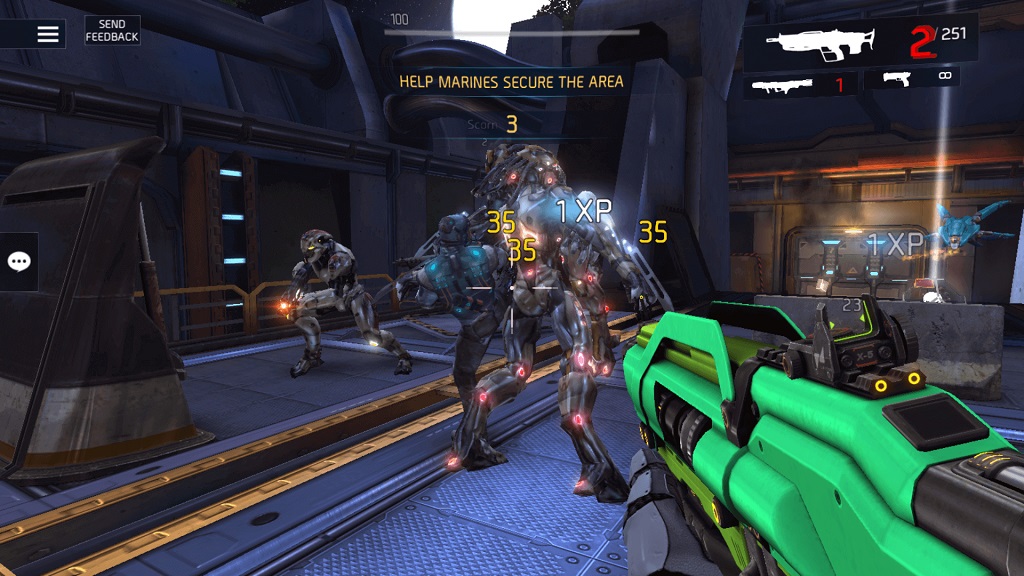 shadowgun-legends gameplay