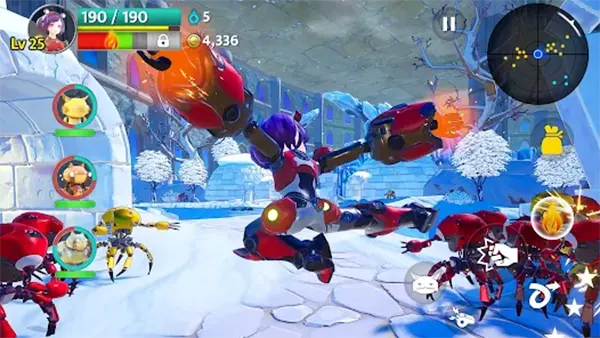 Mobile action RPG